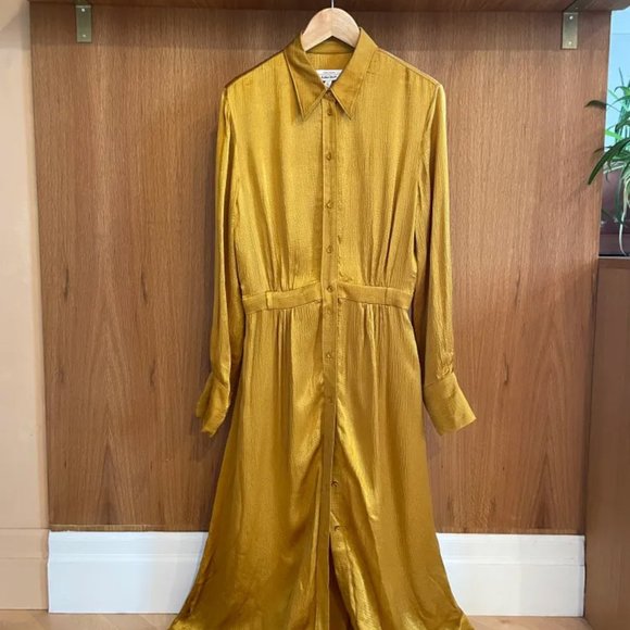 Gold long dress - & Other Stories Paris Atelier - Picture 1 of 4